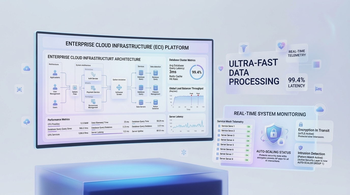 Enterprise Cloud Infrastructure & High-Availability Database Cluster